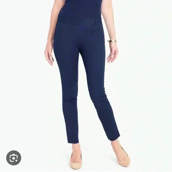 J. Crew Pants - J.Crew Stretch City Fit Violet Purple Capri Cropped Winnie Pants size 4